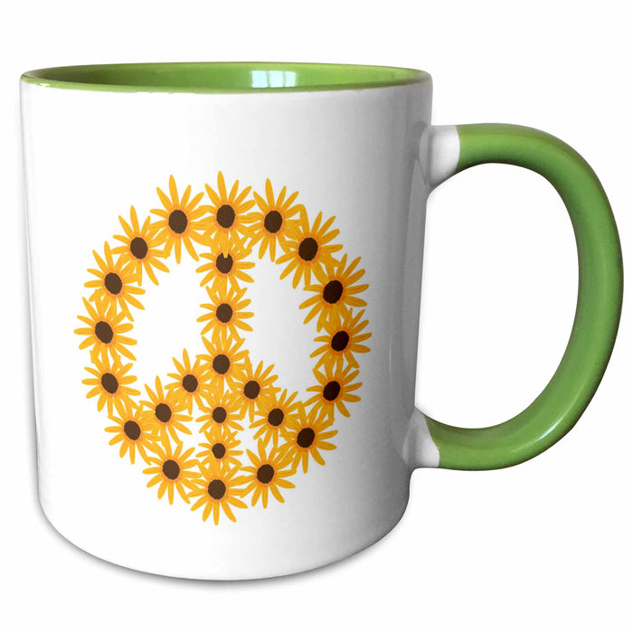 image of 11oz Two-Tone Green Mug