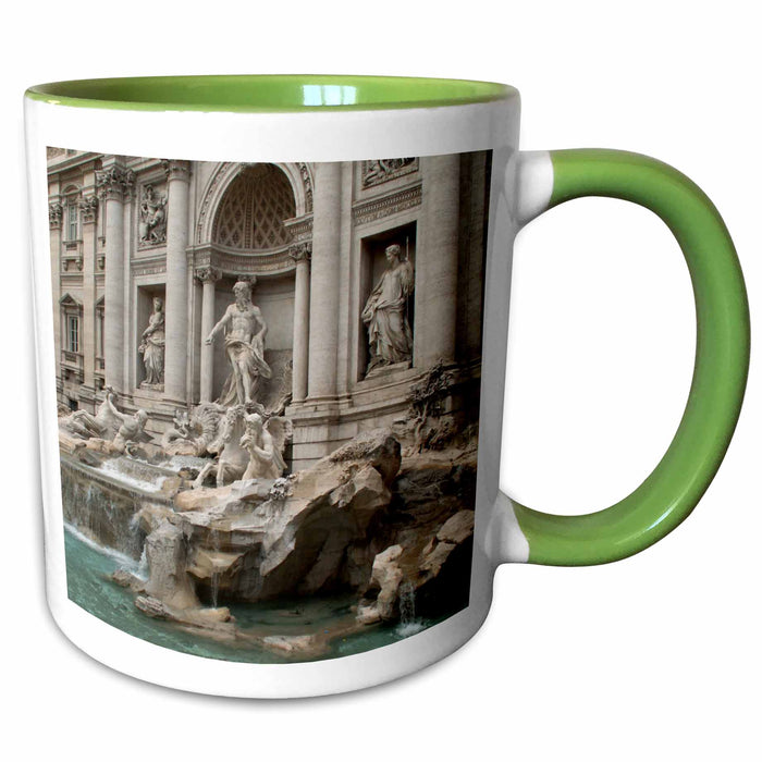 image of 11oz Two-Tone Green Mug