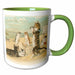 image of 15oz Two-Tone Green Mug