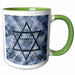 image of 15oz Two-Tone Green Mug