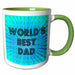 image of 11oz Two-Tone Green Mug