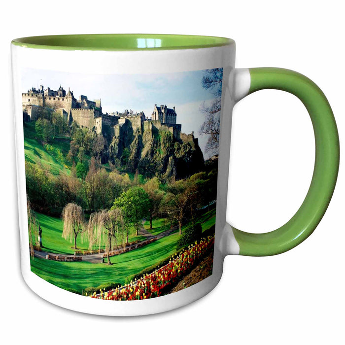 image of 11oz Two-Tone Green Mug