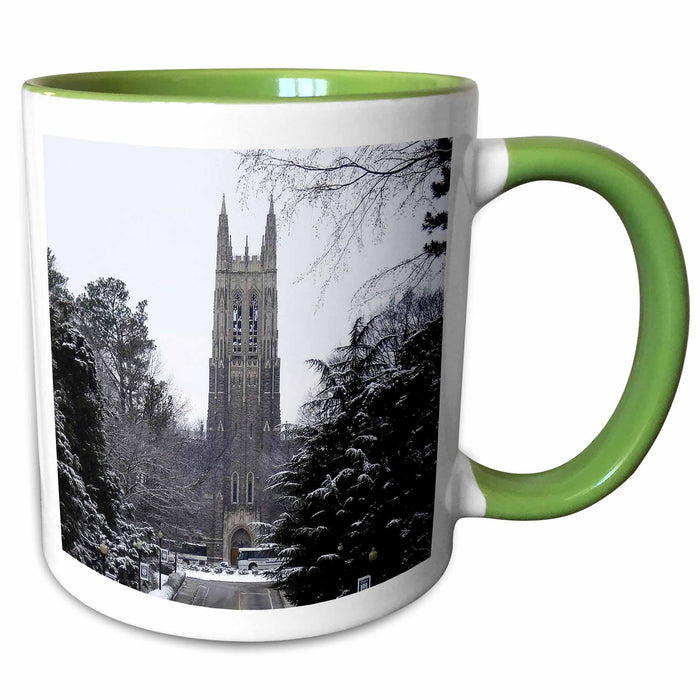 image of 15oz Two-Tone Green Mug