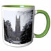 image of 15oz Two-Tone Green Mug