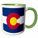 image of 11oz Two-Tone Green Mug