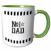 image of 11oz Two-Tone Green Mug