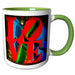 image of 11oz Two-Tone Green Mug