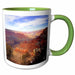 image of 15oz Two-Tone Green Mug