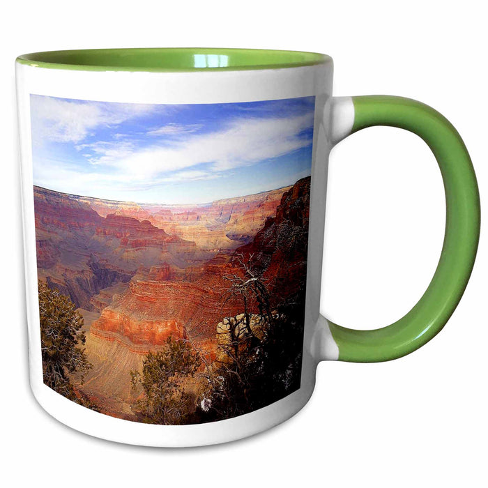 image of 11oz Two-Tone Green Mug