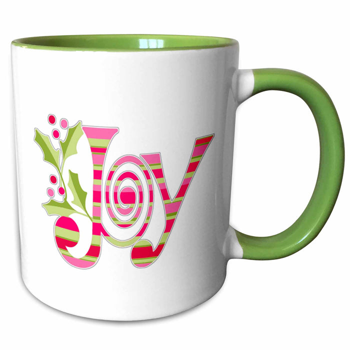 image of 11oz Two-Tone Green Mug