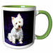 image of 11oz Two-Tone Green Mug