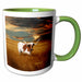 image of 11oz Two-Tone Green Mug