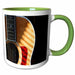 image of 15oz Two-Tone Green Mug