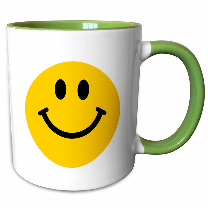 image of 15oz Two-Tone Green Mug