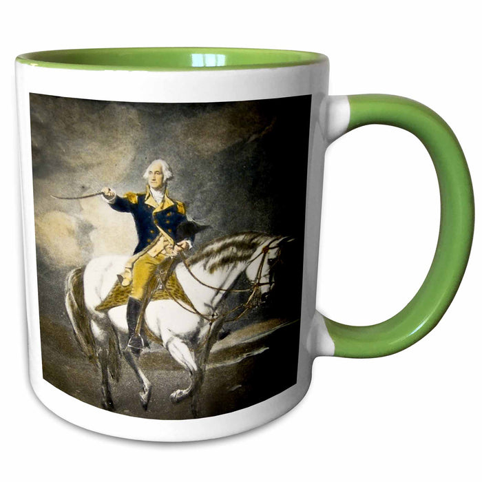 image of 11oz Two-Tone Green Mug