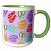 image of 15oz Two-Tone Green Mug