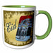 image of 11oz Two-Tone Green Mug