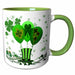 image of 15oz Two-Tone Green Mug