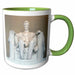 image of 15oz Two-Tone Green Mug