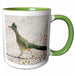 image of 15oz Two-Tone Green Mug