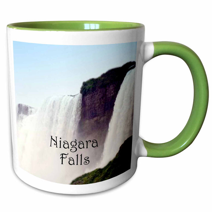 image of 11oz Two-Tone Green Mug