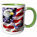 image of 15oz Two-Tone Green Mug