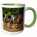 image of 15oz Two-Tone Green Mug