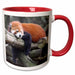 image of 11oz Two-Tone Red Mug