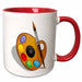 image of 11oz Two-Tone Red Mug