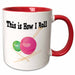 image of 15oz Two-Tone Red Mug