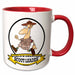 image of 15oz Two-Tone Red Mug