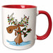 image of 15oz Two-Tone Red Mug