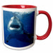 image of 15oz Two-Tone Red Mug