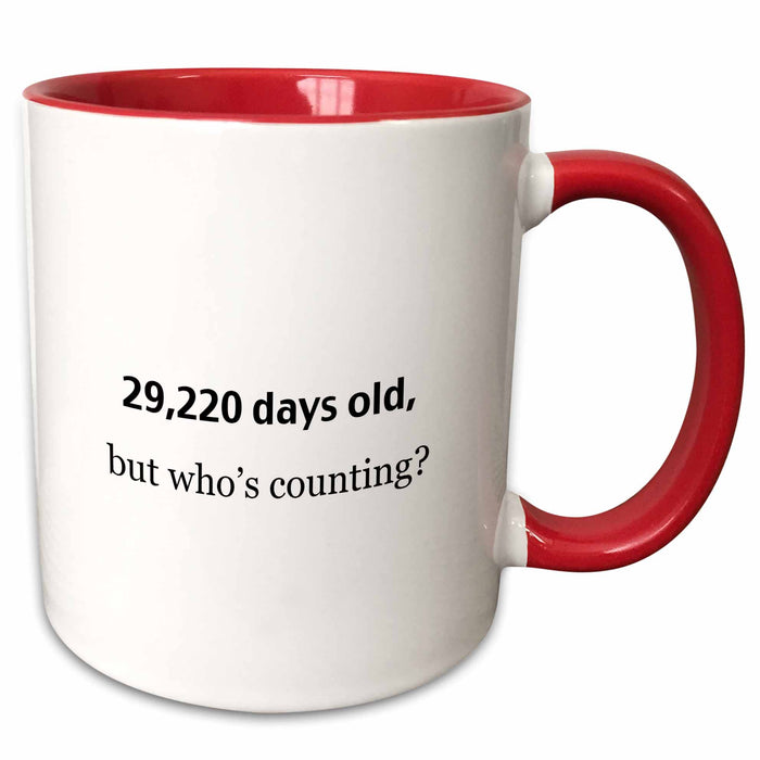 image of 15oz Two-Tone Red Mug