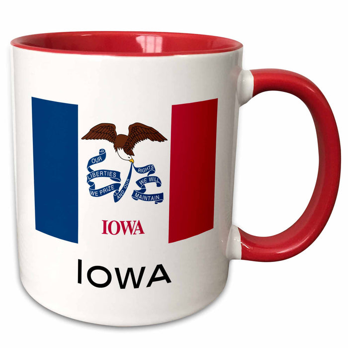 image of 15oz Two-Tone Red Mug