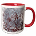 image of 11oz Two-Tone Red Mug