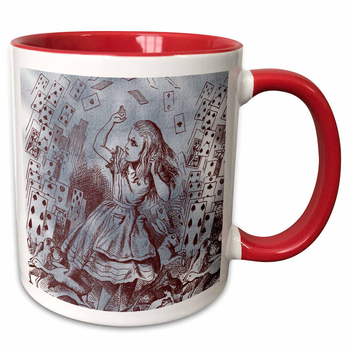 image of 15oz Two-Tone Red Mug