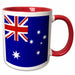 image of 15oz Two-Tone Red Mug