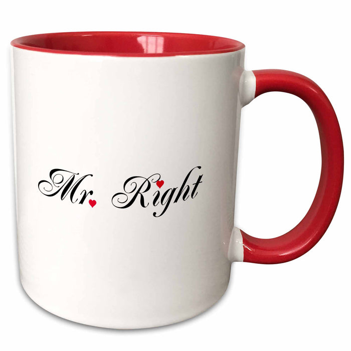 image of 15oz Two-Tone Red Mug