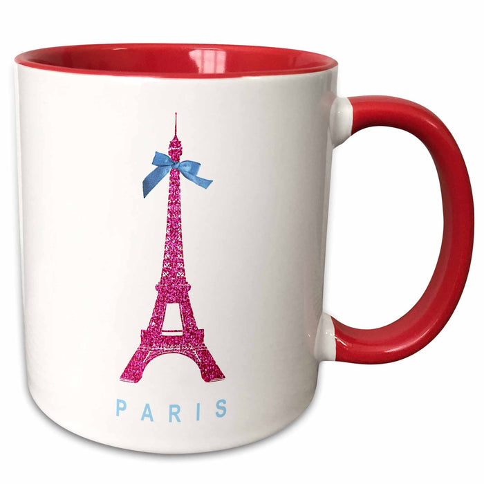 image of 15oz Two-Tone Red Mug