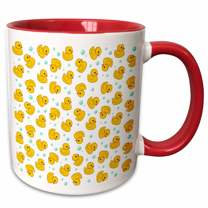 image of 15oz Two-Tone Red Mug