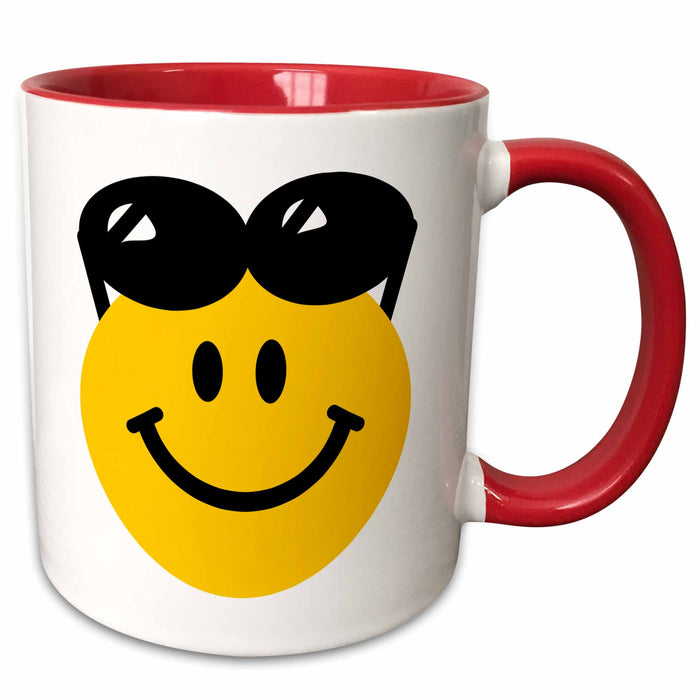 image of 11oz Two-Tone Red Mug