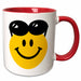 image of 15oz Two-Tone Red Mug