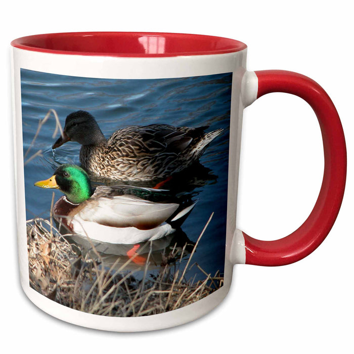 image of 15oz Two-Tone Red Mug