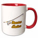 image of 15oz Two-Tone Red Mug