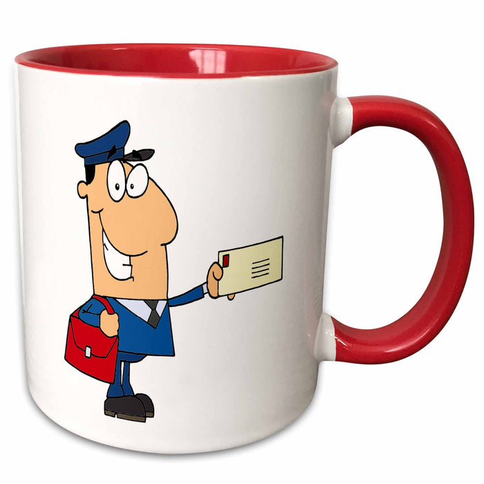 image of 15oz Two-Tone Red Mug