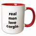 image of 11oz Two-Tone Red Mug