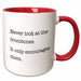 image of 15oz Two-Tone Red Mug