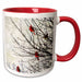 image of 11oz Two-Tone Red Mug