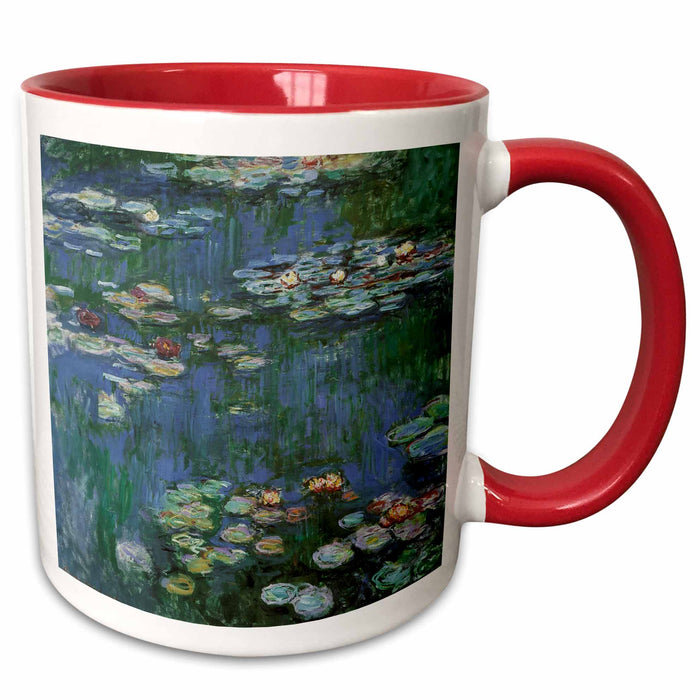 image of 11oz Two-Tone Red Mug